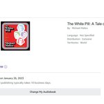 Image for the Tweet beginning: The audiobook for The White