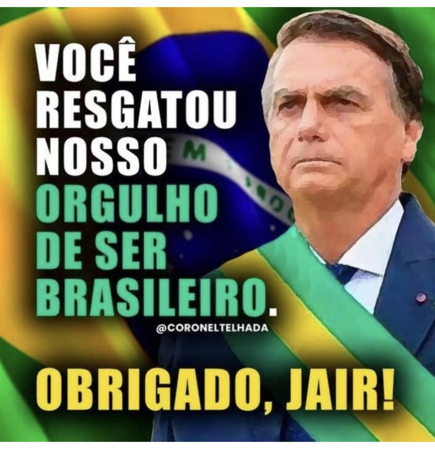 FerreiraEdsonR's tweet photo. Eu sempre tive, porém não tenho dúvidas que muitos que se encontravam adormecidos acordaram! 
Ainda acho que essa corrente se fortalecerá, mesmo com a doutrinação esquerdista das escolas. https://t.co/FoWXKbhUUI