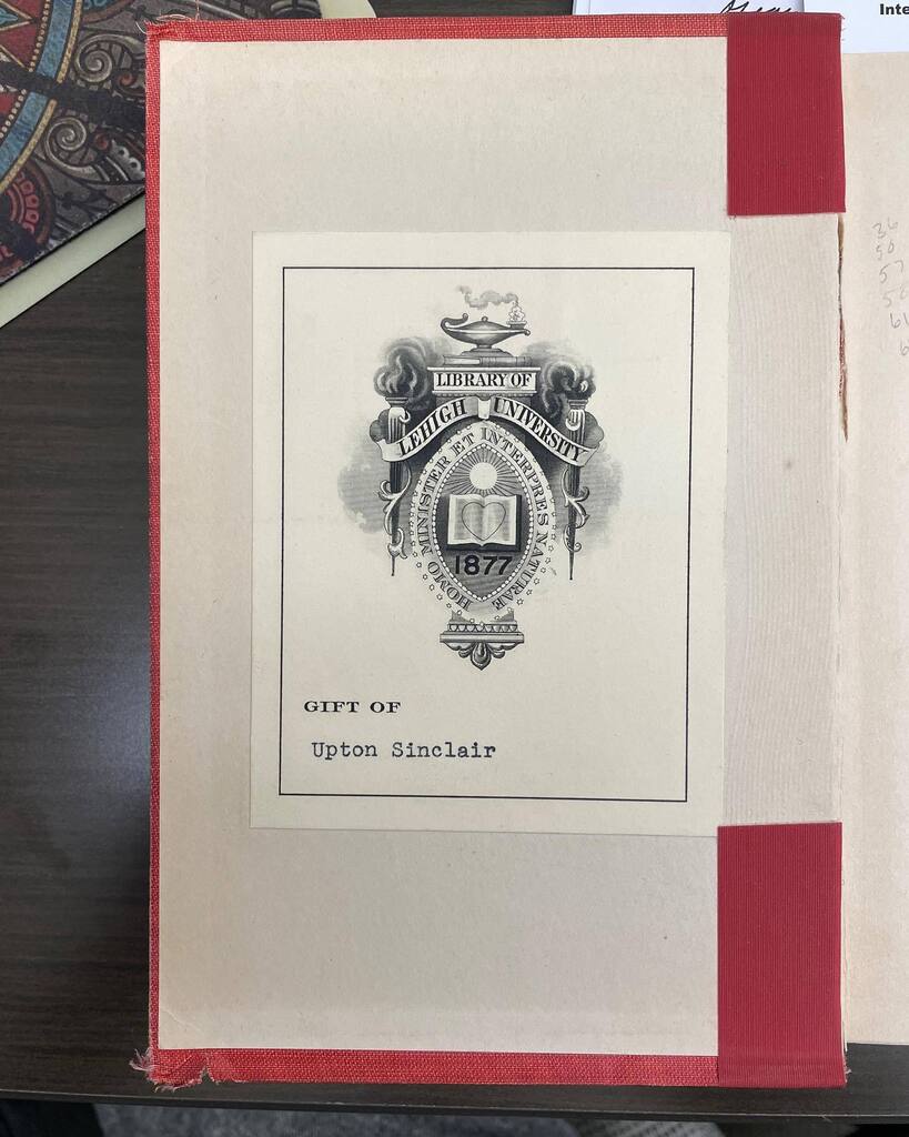 Gift of the author Upton Sinclair, Flivver King, aka Henry Ford, is in display in the new exhibition! Come and see various versions, including the typescript. #labor #laborfiction #socialjustice #uptonsinclair instagr.am/p/Cn5b6XxMWvp/