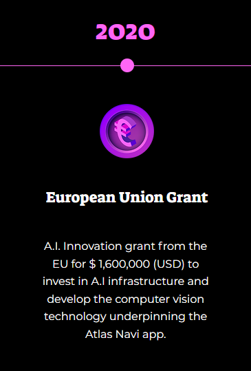 AtlasNavi's tweet photo. Have we mentioned that we accessed a grant from the European Union back in 2020?

We started developing Atlas Navi back in 2020, launched in late 2022 and we plan to disrupt the navigation industry in the following years.

Using AI before it was cool 😎 https://t.co/QJwNY2k5nh