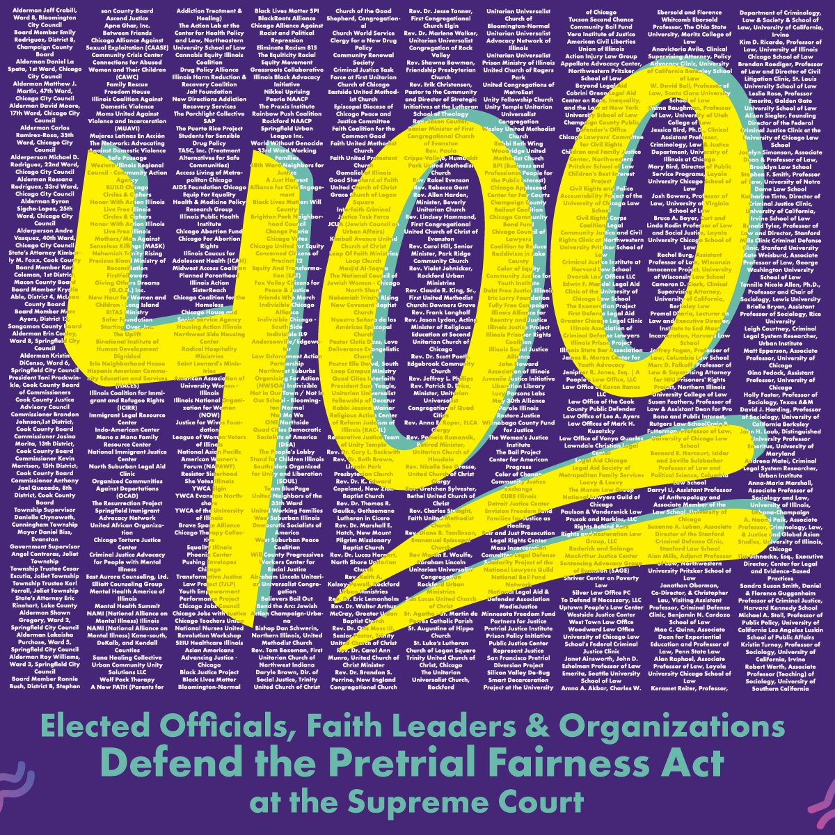 endmoneybond's tweet image. More than 400 organizations, faith leaders, professors, and elected officials have signed onto an amicus filed in the Illinois Supreme Court in support of the Pretrial Fairness Act.

Read more: endmoneybond.org/2023/01/26/ami…