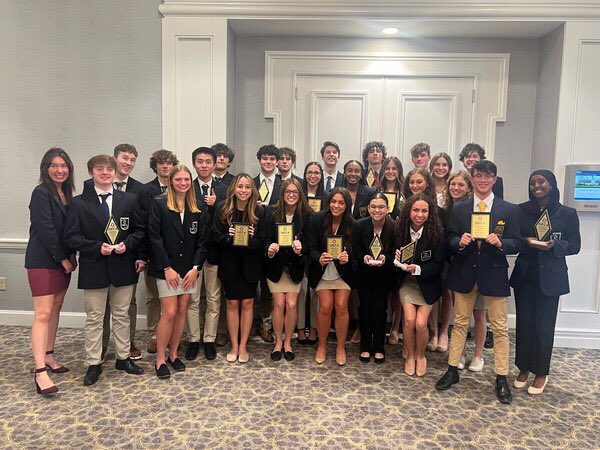 Awesome job at the DECA district competition today! All 26 students moving on to state competition. 🏆 🥇 <a href="/GahannaJeffersn/">Gahanna-Jefferson</a> <a href="/GLHSLions/">Gahanna Lincoln HS</a>