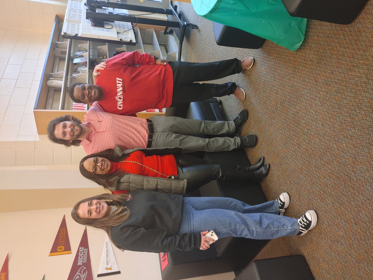 KookaleeKowana's tweet photo. What a special day. Being part of the team that changed three students lives today...... was amazing. I also learned a history lessons for some of the schools and how they came about. #Oyler #Taft #Dater #Bearcats #marianspencer #uofcincy @IamCPS #UCAdmissions https://t.co/WWpE2FtdIs