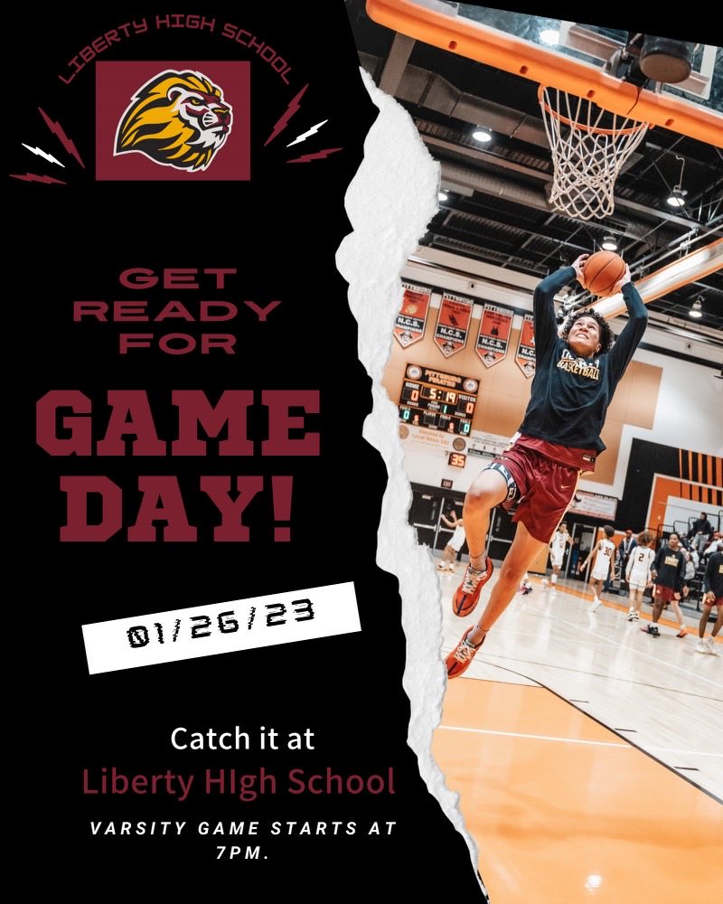 Come out and support your BVAL leading Lions tonight! ⁦<a href="/LHSLionsSports/">Liberty Athletics</a>⁩