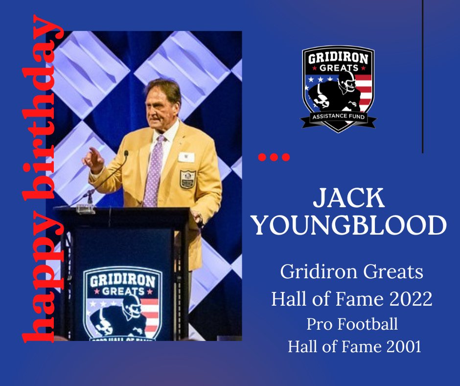Join us in wishing Jack Youngblood a very Happy Birthday!!   