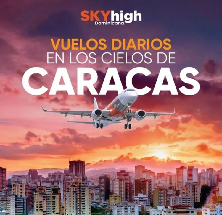 dgaviacion_'s tweet photo. 🇩🇴 Sky High aumento a vuelo diario sus vuelo entre Santo Domingo-Caracas-Santo Domingo operando en Embraer 190.

Los vuelos tienen conexiones hacia 🇦🇼,🇨🇼, 🇸🇽 y 🇺🇸 con la misma aerolinea. https://t.co/TEwvsG0rSE