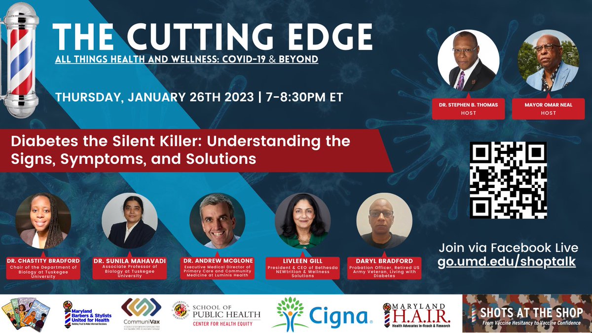 nutritogo's tweet photo. Join me this evening on "The Cutting Edge" with Dr. Stephen B. Thomas and Mayor Omar Neal. Facebook live at 7pm EST https://t.co/g3QrIlYHXO https://t.co/312TNBhCed