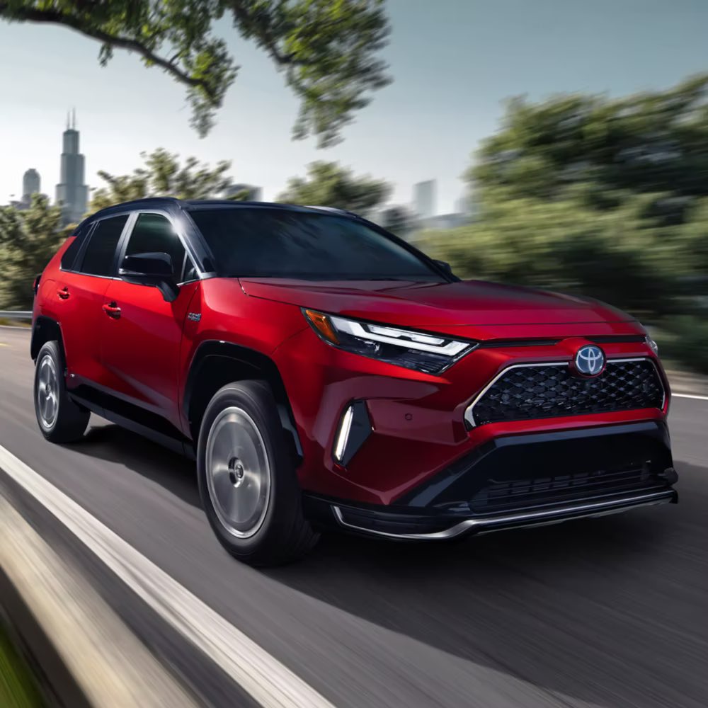 Toyota of Manhattan on Twitter "Supersonic Red with a Midnight Black