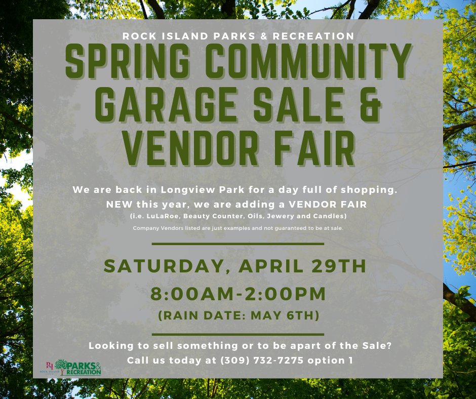 Let's Think Spring
#communitygaragesale