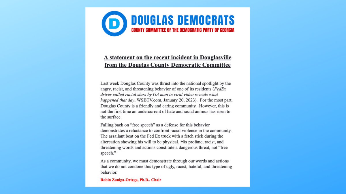 dcdems_ga's tweet photo. Our official response to the incident involving a FedEx driver in Douglasville: https://t.co/axaeRcJ9ng