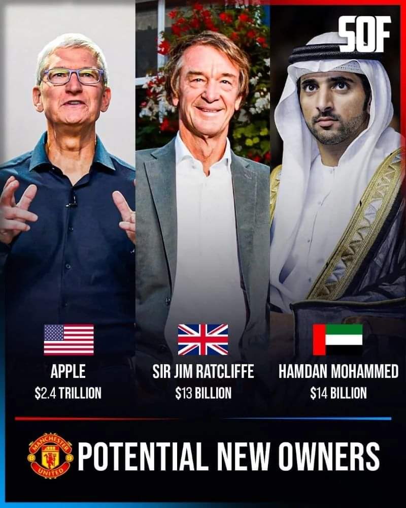 Who do you want to see buying the club?
🔁Retweet for Hamdan Mohammed
✅️Like for Sir Jim Ratcliffe 
✍️Comment for Hamdan Mohammed

#manutd #ManchesterUnited #MUFC #GlazersOutNOW #SirJimRatcliffeIn #RetweeetPlease #RETWEEETMEPLEASE #MUFC_FAMILY #mufcspares