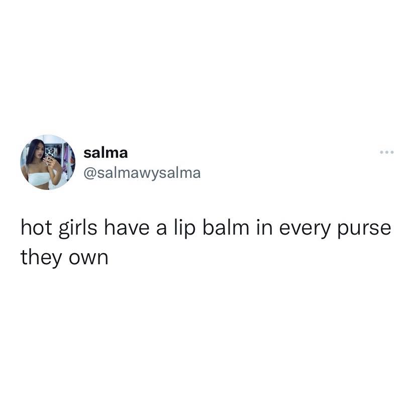 OfficialPLT's tweet photo. I'm a lip balm girlie x https://t.co/TIb80jYvmz