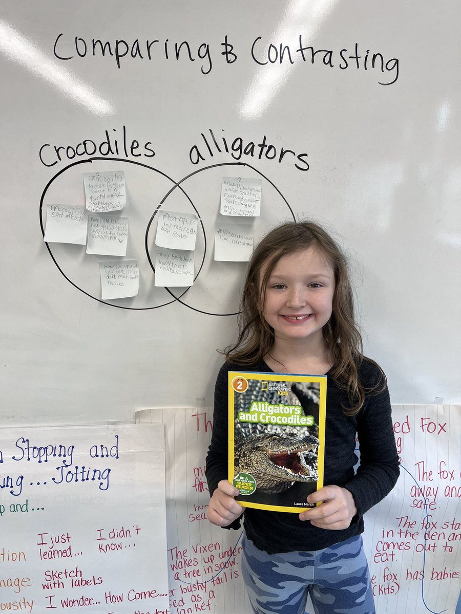 3rd grade proudly showing off their synthesizing skills by using text structure to organize their stop and jots! 📖📝 #ramculture #readingstrategies <a href="/WhufsdRams/">Ram Pride</a>