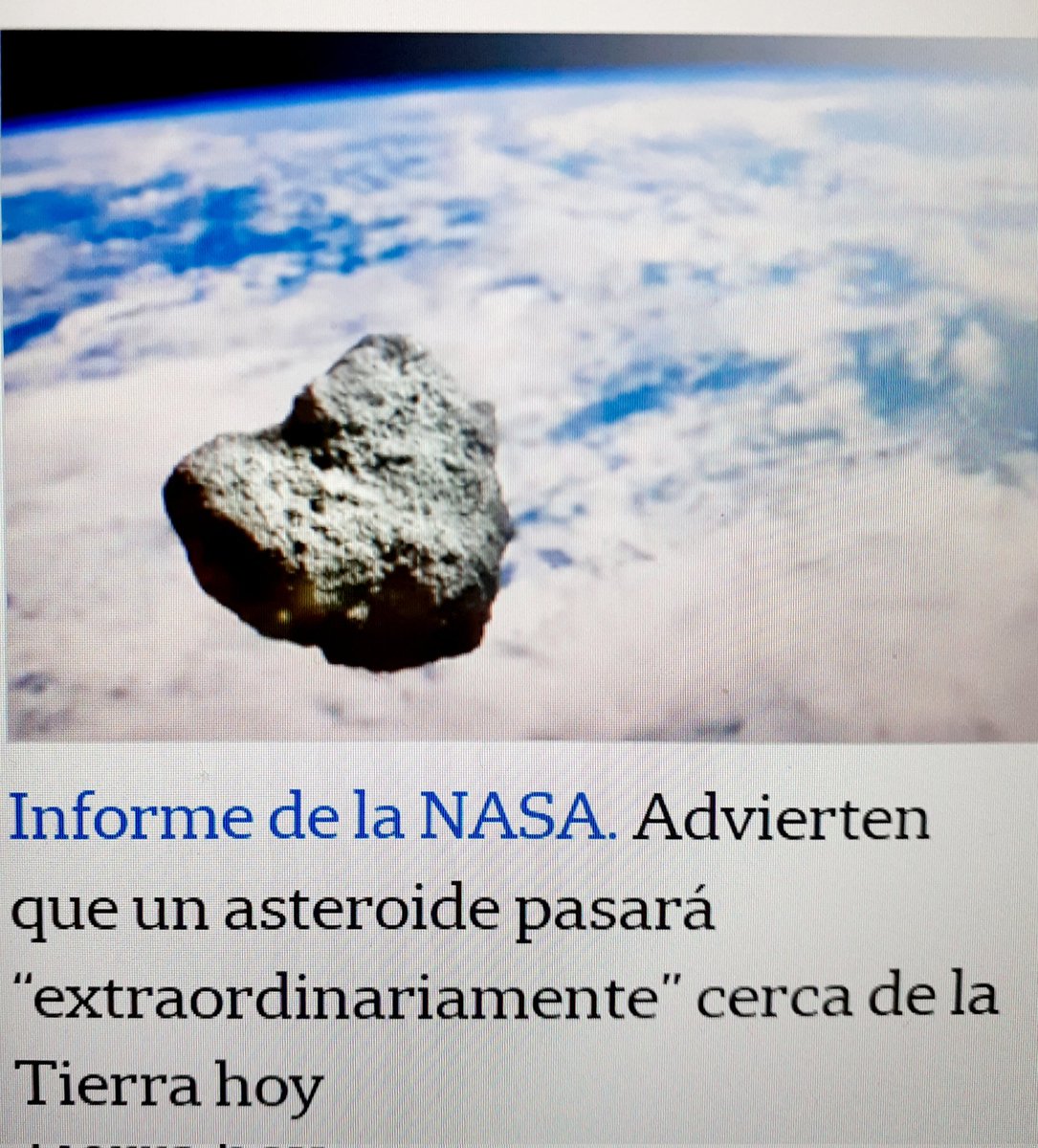 Avisen con tiempo, salames!