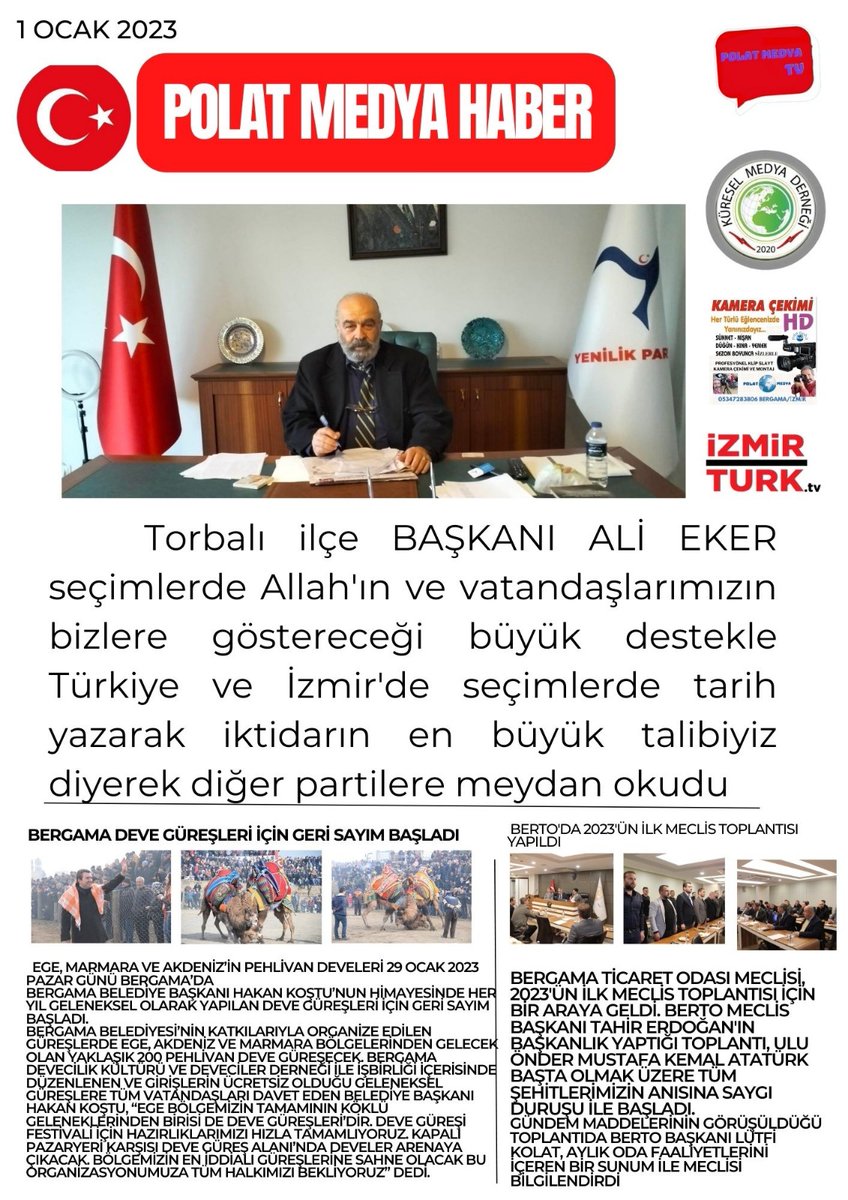 Geliyoruz gümbür gümbür YENİLİK PARTİSİ olarak