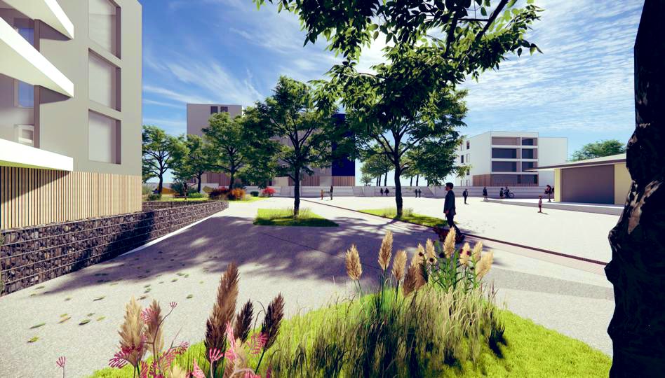 FlorianBercault's tweet image. Salle comble pour présenter ce soir le projet de rénovation de la place de la Commune au Bourny à @Laval_la_Ville, projet issu de la participation citoyenne pour plus de convivialité, de nature en ville, de dynamisme commercial avec @MeduaneHabitat @agence_rhizome 🌳🐌🎉