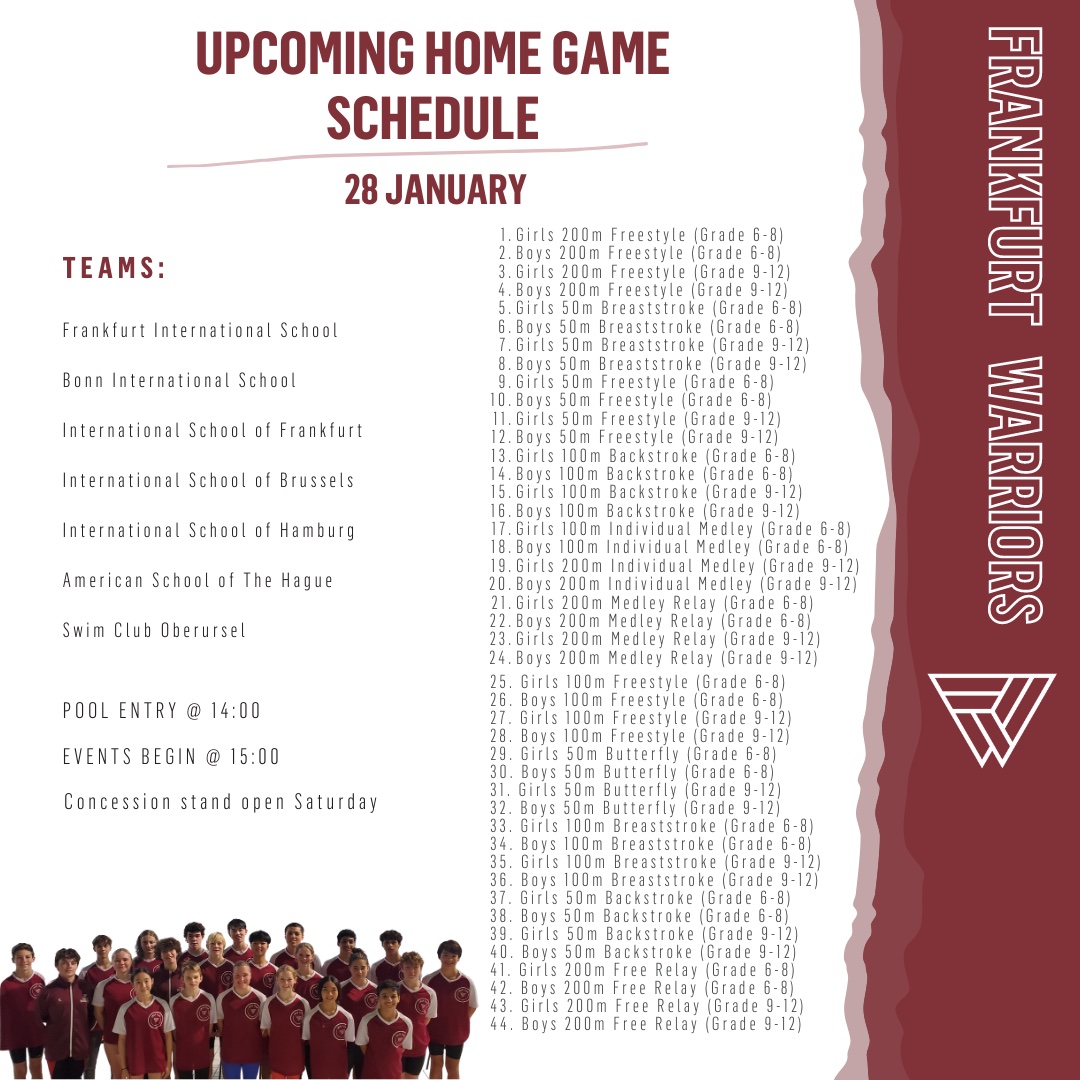 BostonMajetic's tweet photo. Big weekend for our Warrior Athletes in the water and on the court both home and away -- Very excited to be hosting our annual FIS Invitational Swim Meet!  🏊🏊‍♂️ 🏀🗑️@FISWarriors @FIS_School https://t.co/OsYALHuEc9