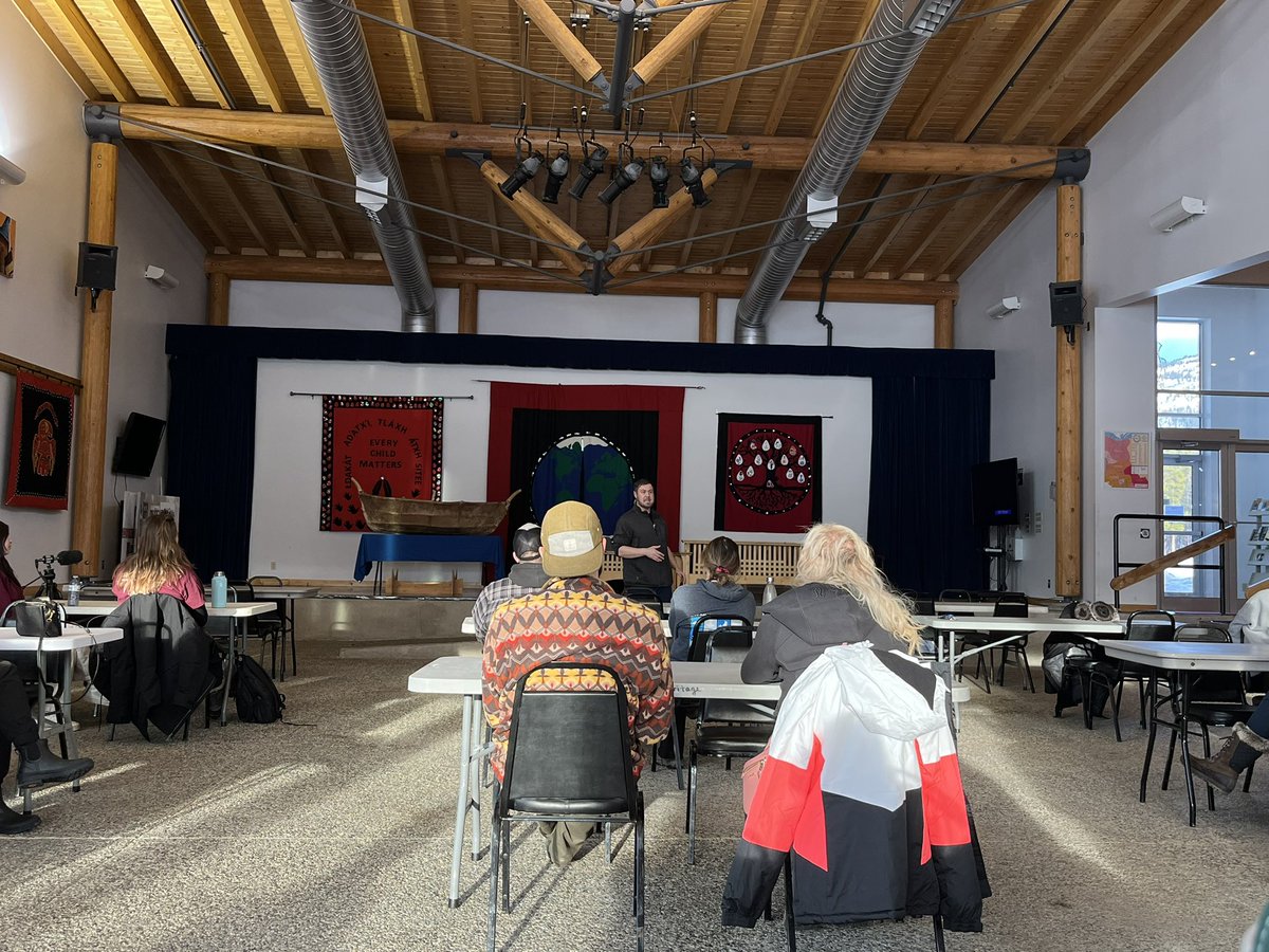 IndigClnEnergy's tweet photo. 2017 Catalyst and Co-Owner of @guntabusiness, Blair Hogan, shares the challenges and successes of Teslin’s energy journey and the progress of their biomass facility.
#indigenouscleanenergy #generationpower #biomass https://t.co/2YrQsxOhvh