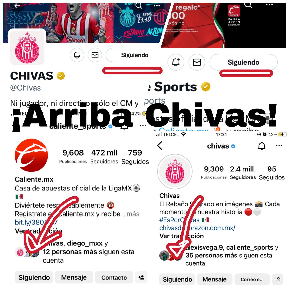 ChavaVargas14's tweet photo. @Chivas @calientesports Ig=> chavar.1531
#MásAcciónMásDiversión 🔥 https://t.co/u3lip07CGg