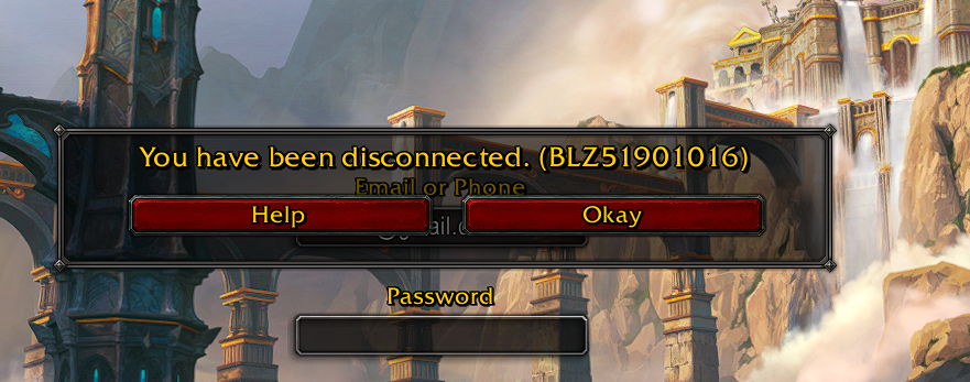 Epos1436's tweet photo. @BlizzardCS  Any updates regarding log in issues? I get insta DC'd trying to log in...  Any suggestions? https://t.co/UDqJHd8eHa