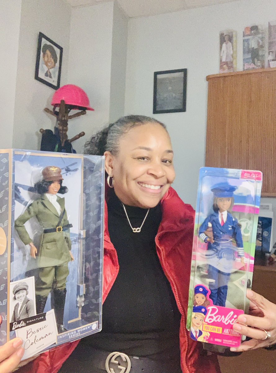 Happy birthday, Bessie Coleman!#HBCUAviationDay #AviationTechnology @CTE_BaltCoPS @Barbie @FAANews @AOPA