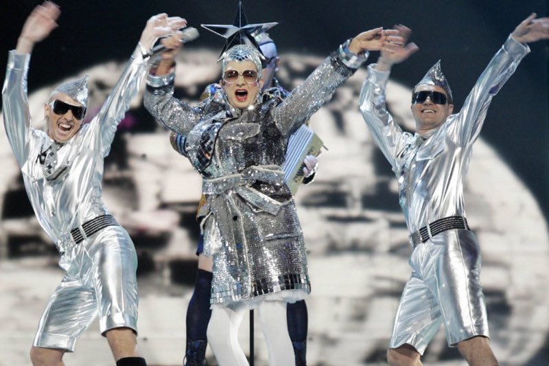 DecroosLouis's tweet photo. Gonna tell my kids this was Lady Gaga #Eurovision https://t.co/PTvgoWvCqa
