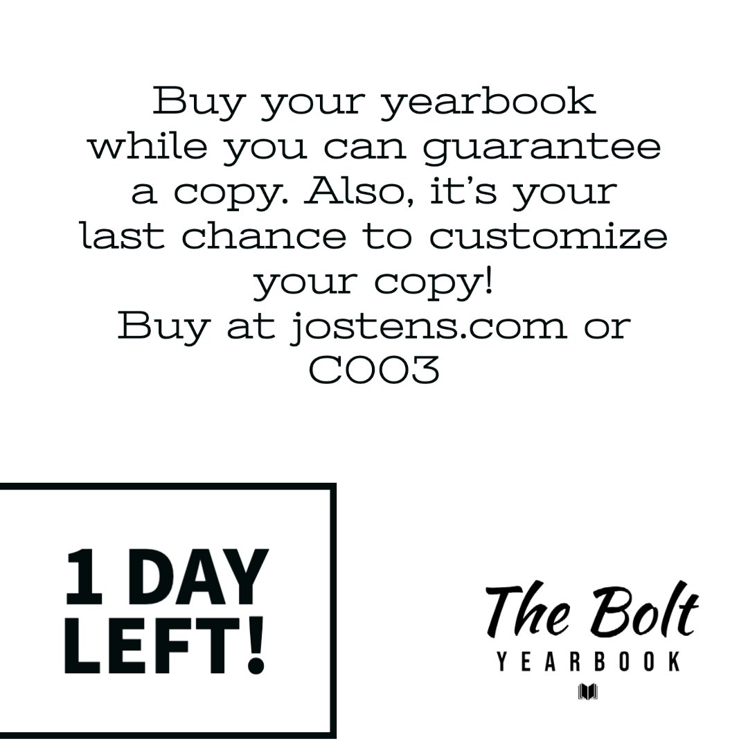 ChargerYRBK's tweet photo. Tomorrow, Jan. 27, is the last day to guarantee or personalize a yearbook. We will have limited extras only until sold out. Don't wait and miss out!

>>> Link to buy (refresh the page if you get an error): https://t.co/JcZmf6QNeO

@KellerCentralHS @chsseniors23 @CHS_Nation https://t.co/34rX2ML6bK