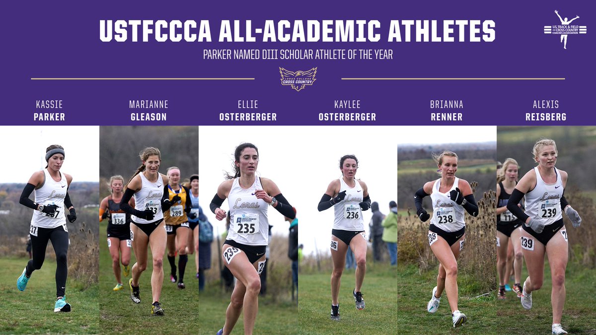 Parker Named National Scholar Athlete of the Year, Leads Six Honorees for Women's <a href="/LorasDuhawksXC/">Loras Cross Country</a> 

duhawks.com/news/2023/1/26… #GoDuhawks