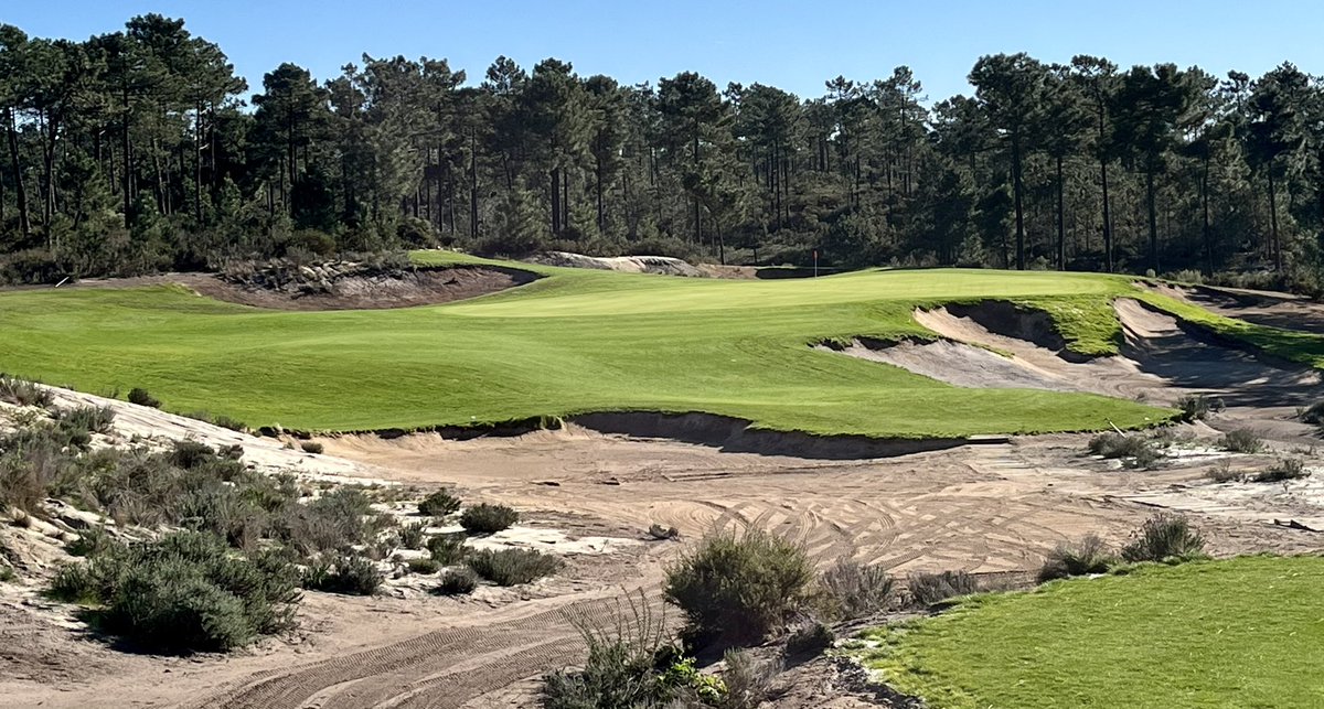 TERRAS DA COMPORTA, DUNAS GC, Portugal. 17th Par 3, Our first course in Continental Europe. Only one thing missing…..golfers! Opening soon!