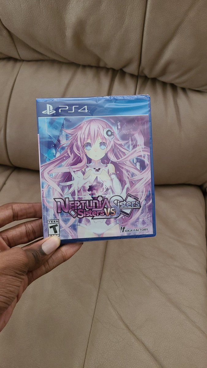 GundamStarForce's tweet photo. Late for the show but better late than never! Got Neptunia Sisters vs Sisters PS4 compliments of best buy website app! 💜💜💜😊😊😊 @christinemcabz @SarahAnneWillia  @IdeaFactoryIntl #Neptunia https://t.co/8IOAlKottn
