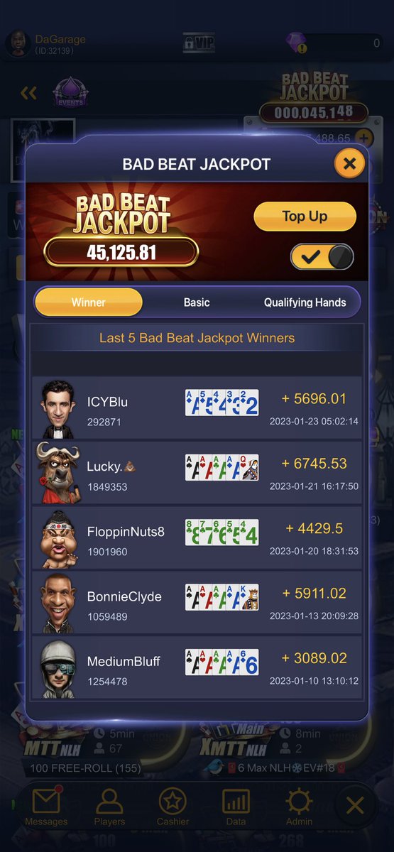 chipsNstacks's tweet photo. Top story: @ReraiseAA: 'These are the games that are running today! If you would like to join today, you will get a free player bonus as you apply to join the club #poker #texasholdem #cards #plo #jackpot #gamble #onlin… https://t.co/E5FkzW1UzD, see more https://t.co/Jn1x9mMcyy