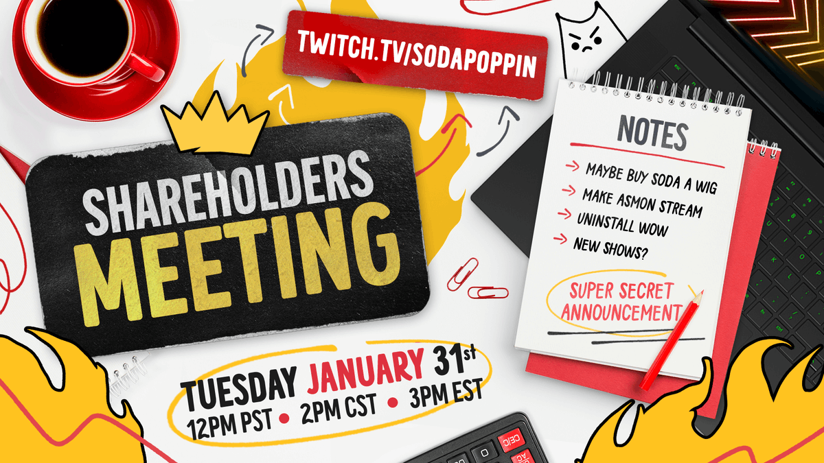 OTKnetwork's tweet photo. 💼 OTK SHAREHOLDERS MEETING 💼

We have a LOT to talk about... and even more to announce.

Don't miss it.

TUESDAY, JAN 31st @ 2PM CST
https://t.co/FtUFbtB5cH https://t.co/ruWprlnL0S