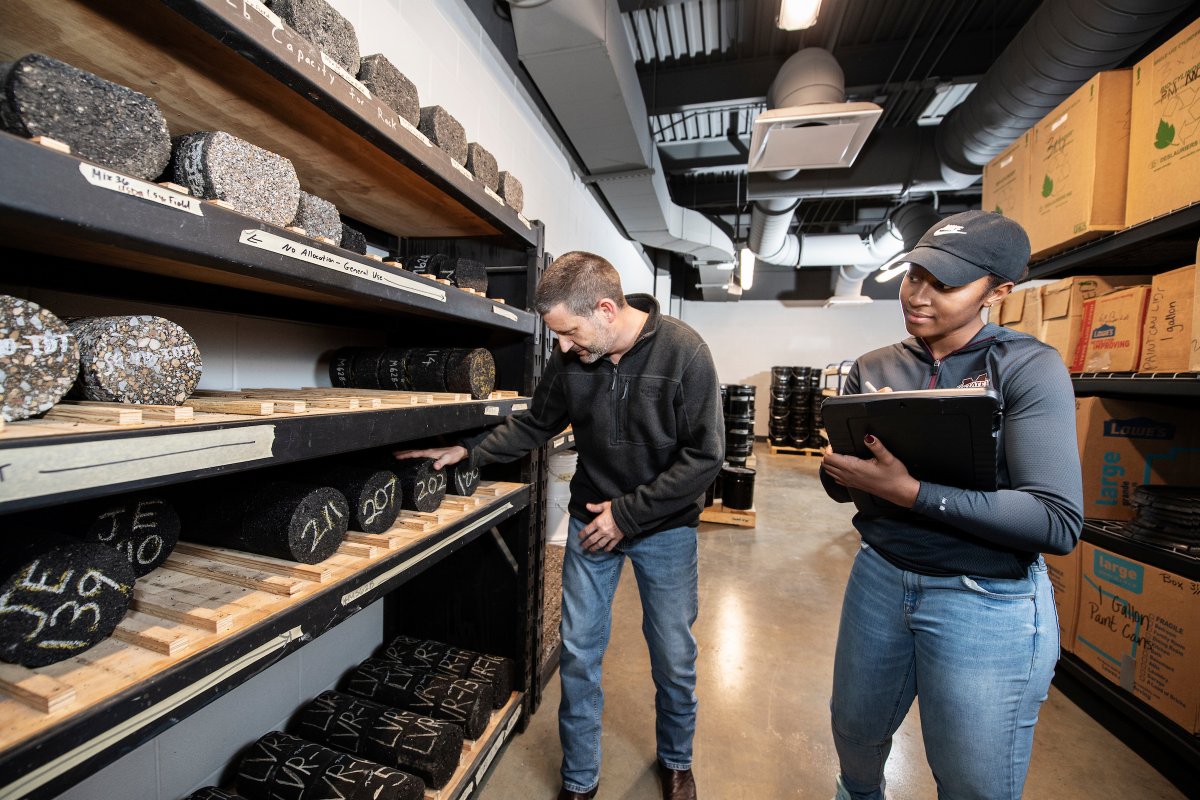 Asphalt makes any drive smoother. At Mississippi State, we're working to make your journey even better. Read more: bit.ly/3JjxpTB