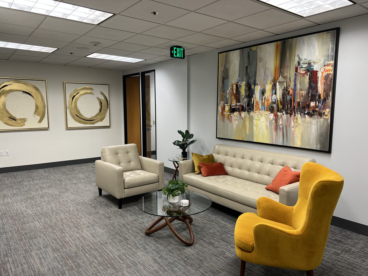 GoldenStateWM's tweet photo. Golden State has redesigned their flagship office. To enhance communication engagement, the office has been upgraded to the latest video conferencing technology, offers a guest office and a collaboration room. Golden State continues to focus on the future of financial advice. https://t.co/0Xtc91D3HY