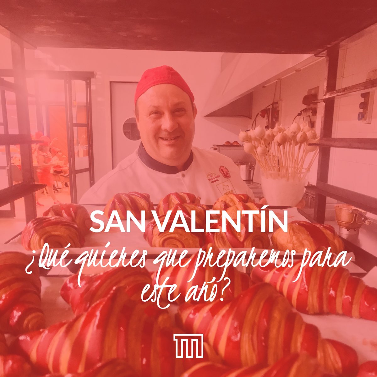 ❤️ ¡Se acerca la fiesta más romántica del año! En nuestro obrador ya estamos preparando nuestras propuestas, pero... ¡Este año queremos contar contigo! 🤗

#SanValentín