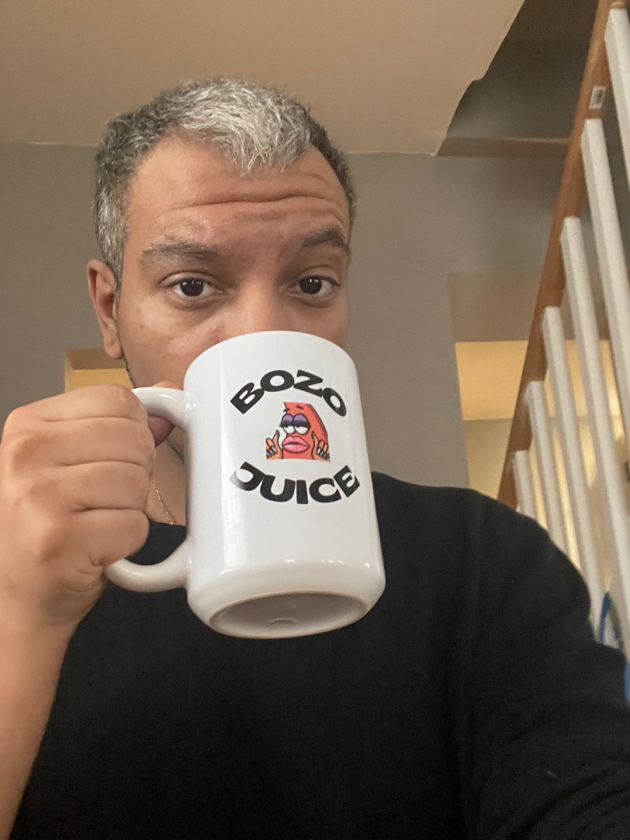 ThatNerdKat's tweet photo. My new favorite mug @xpalistallion 
#bozojuice #xpalistallionmerch https://t.co/mEPp5EyiwZ
