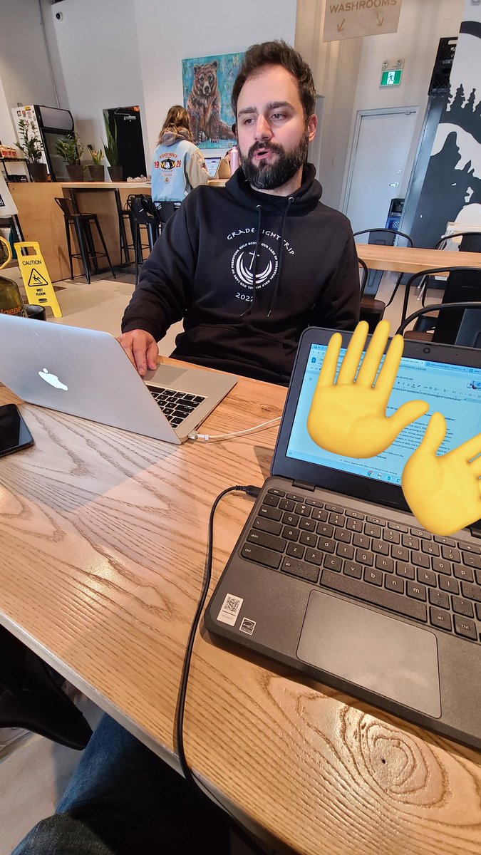 Cute date for a collaboration day. #endofT1 #reportcards