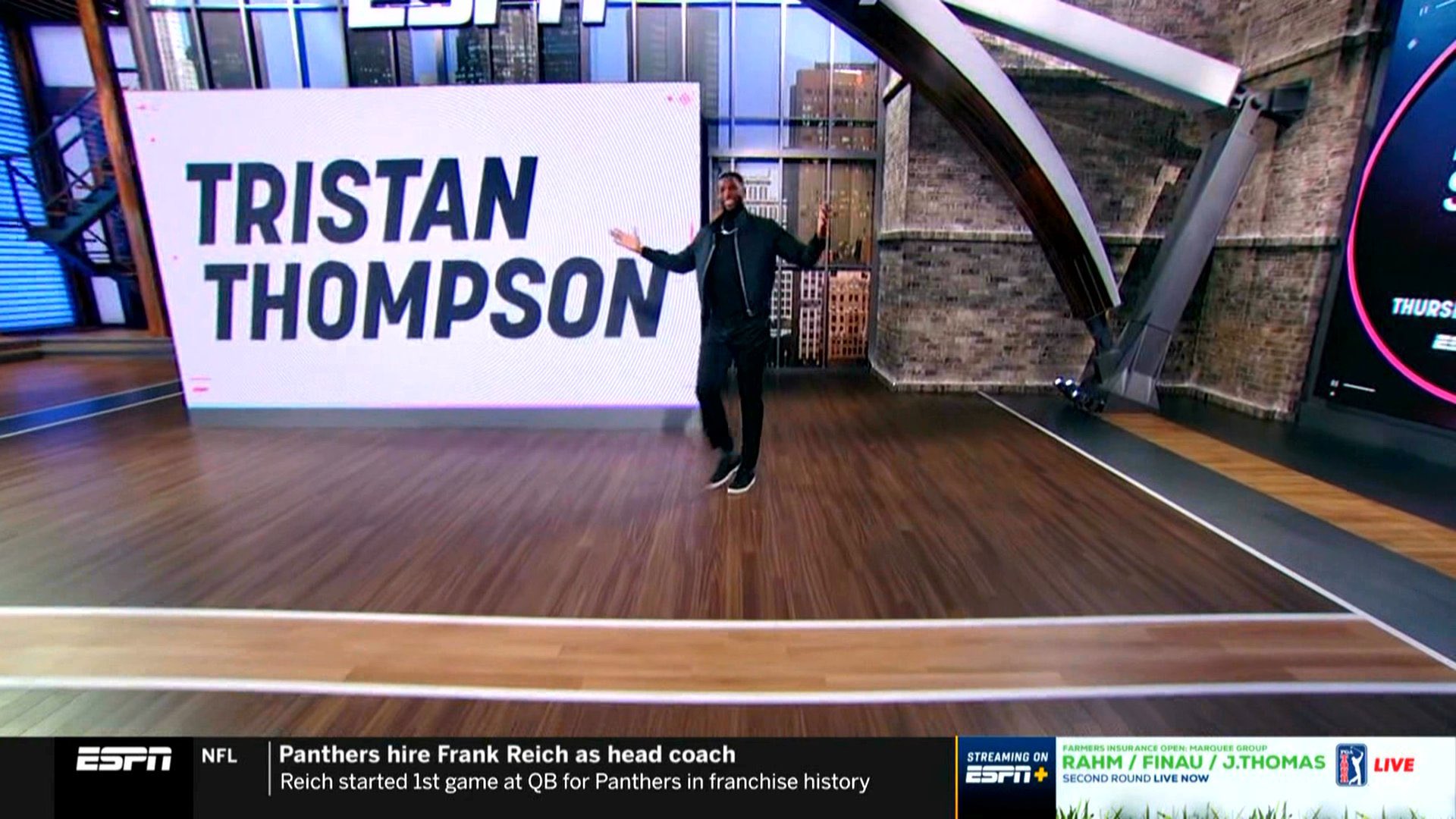 NBACentral on Twitter "Tristan Thompson is making his NBA analyst