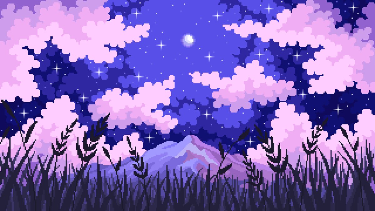 afternoon and night #ドット絵 #pixelart #pixelartist