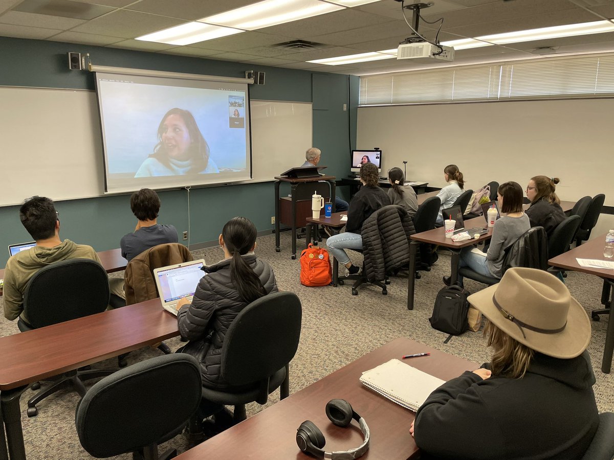 Joining #ucosocialmediapros is <a href="/heyaimsarah/">Sarah</a>, social media coordinator of <a href="/OKWildlifeDept/">Oklahoma Department of Wildlife Conservation</a> and a former <a href="/UCO_MCOM/">UCO Mass Communication</a> student of mine.