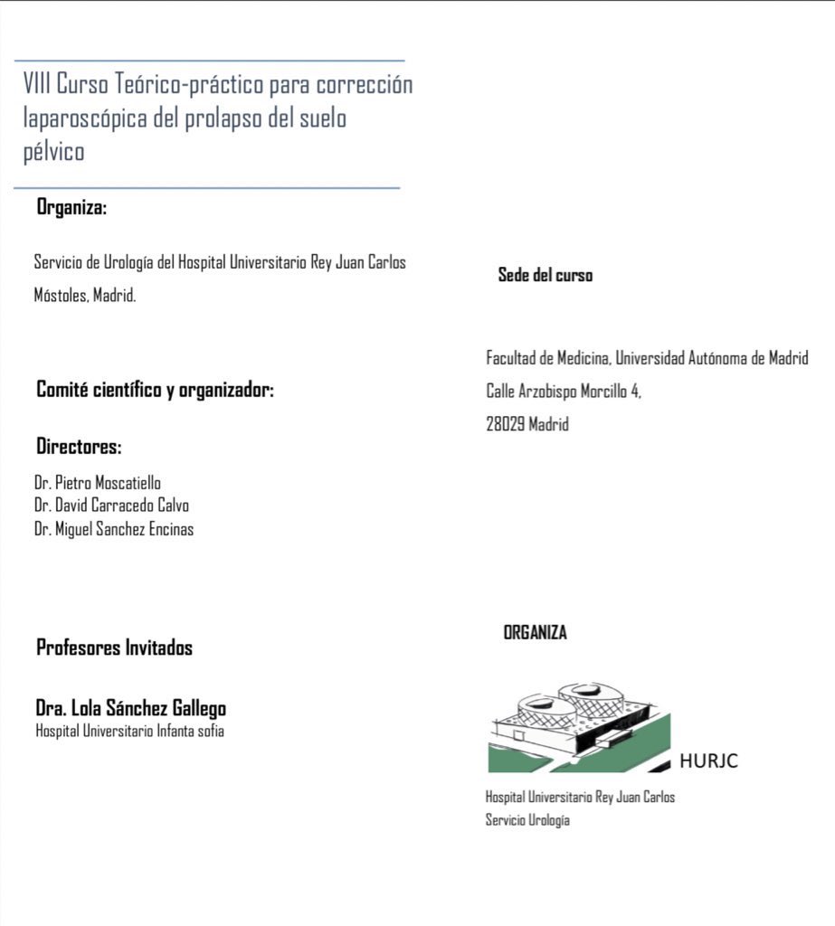 Urología Hospital Infanta Sofía tweet media