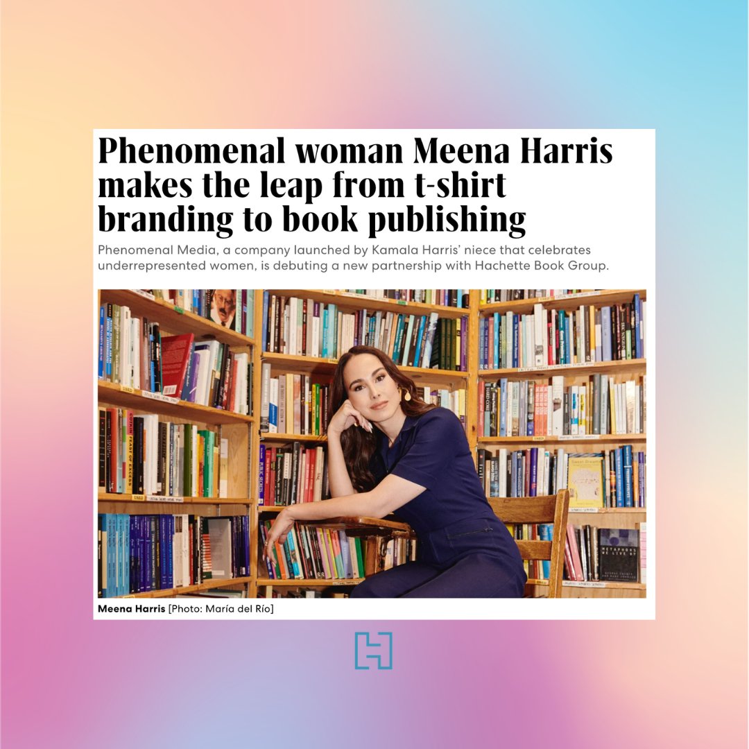 HachetteUS's tweet photo. We are so excited about this new partnership with @meena to develop and acquire literary works from underrepresented voices! 👏🏽👏🏽👏🏽

Learn more: https://t.co/zQKnQU6P4d https://t.co/dwCtbEvsDR