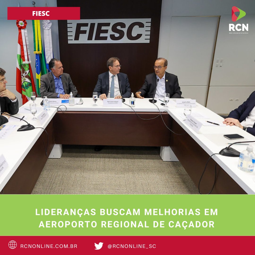 rcnonline_sc's tweet image. ➡️ Em reunião na FIESC com o governador Jorginho Mello, lideranças buscam apoio para melhorias na pista, que é a terceira maior do estado

Saiba Mais 👇
rcnonline.com.br/geral/lideranc…

#FIESC