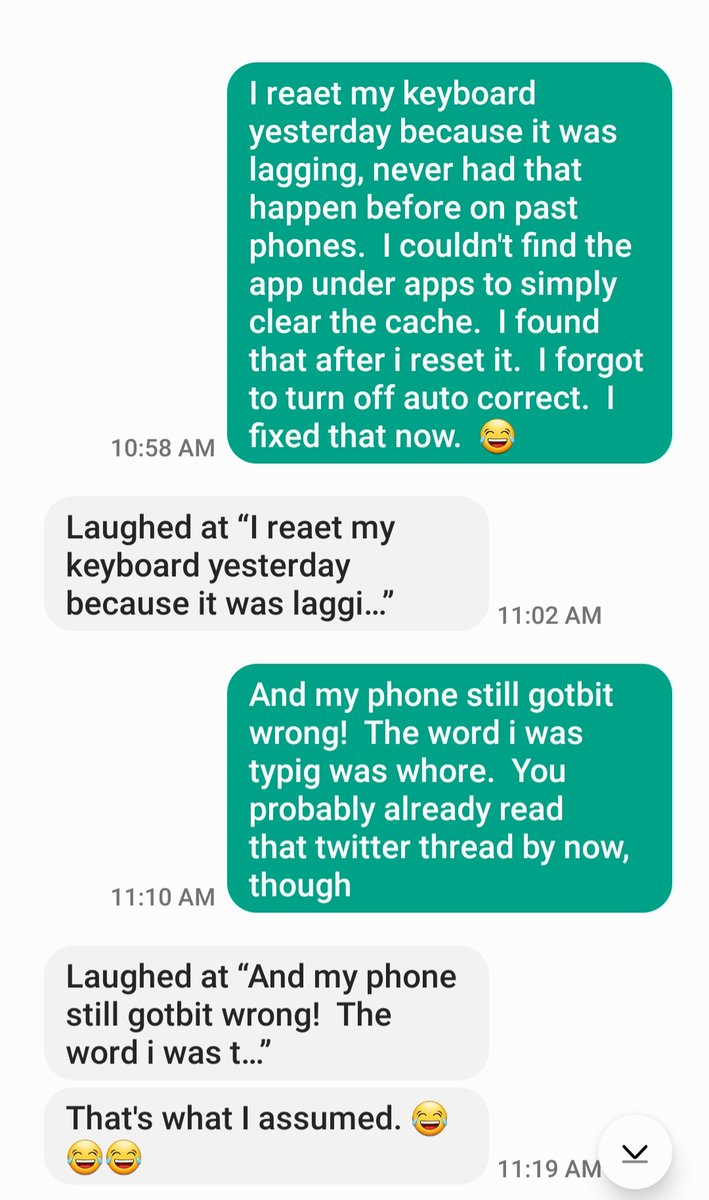 amystreasures's tweet image. When your phone's keyboard has a bad lag &amp;amp; you can't find the app to simply clear the cache, so you reset it. Always remember to turn auto correct OFF before attempting to text anyone. 
#autocorrectfail #spyxfamily #spy_x_family #spy_family #loidforger #twilight #manwhore