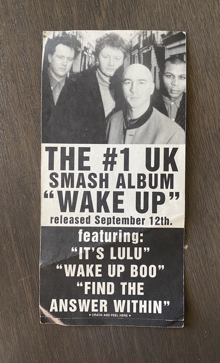 MyShoegazeLife's tweet photo. Exciting news regarding @theboo_radleys earlier this week. Dug out these old promo stickers @creationrecords @creationrec @Britpopmemories #indie https://t.co/M7pMChgzy8