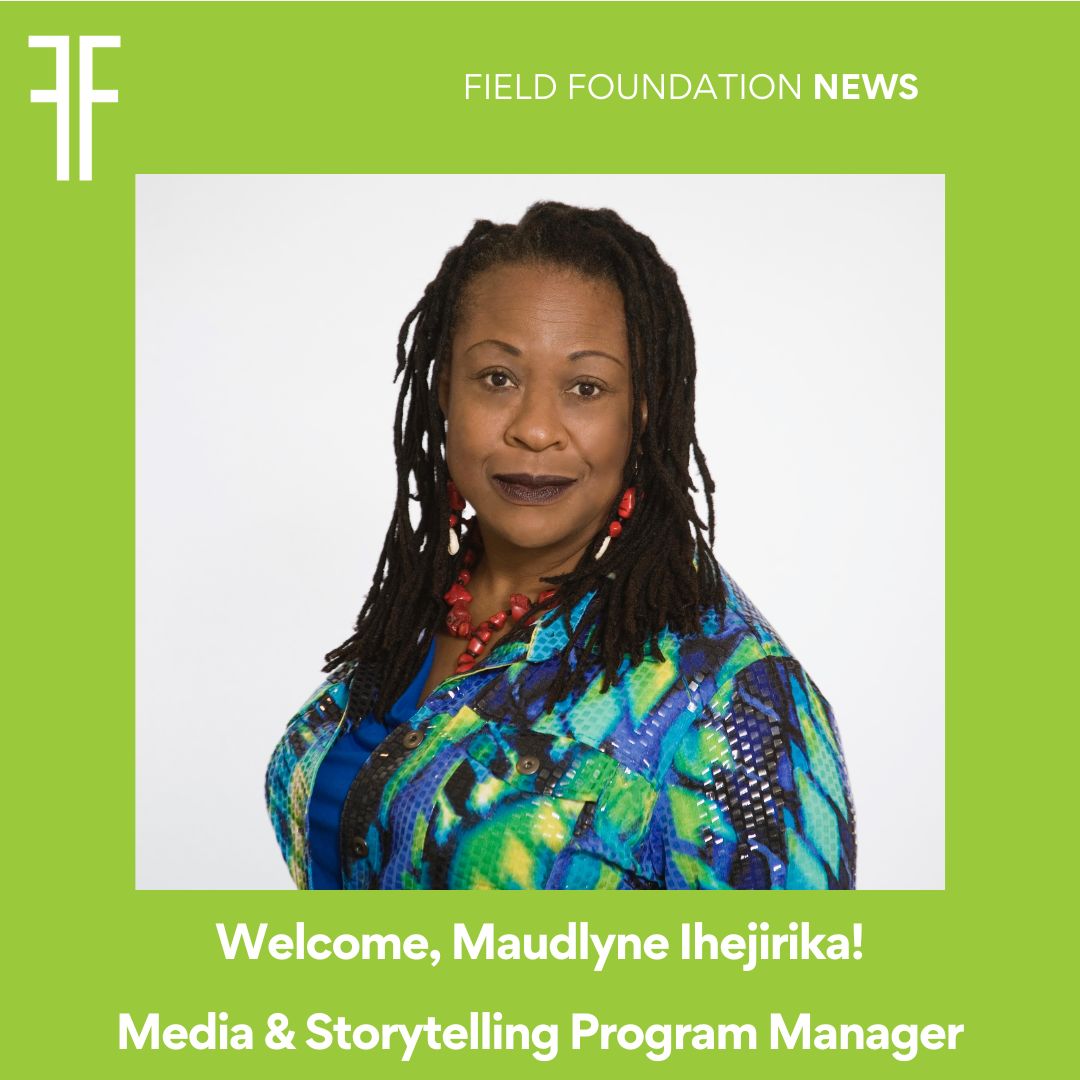We're excited to welcome @maudlynei to our @FieldFoundation team, managing our Media & Storytelling portfolio. Maudlyne spent 29 years with @Suntimes and is an award-winning reporter & columnist. She brings deep knowledge to this role & we look forward to our work together!