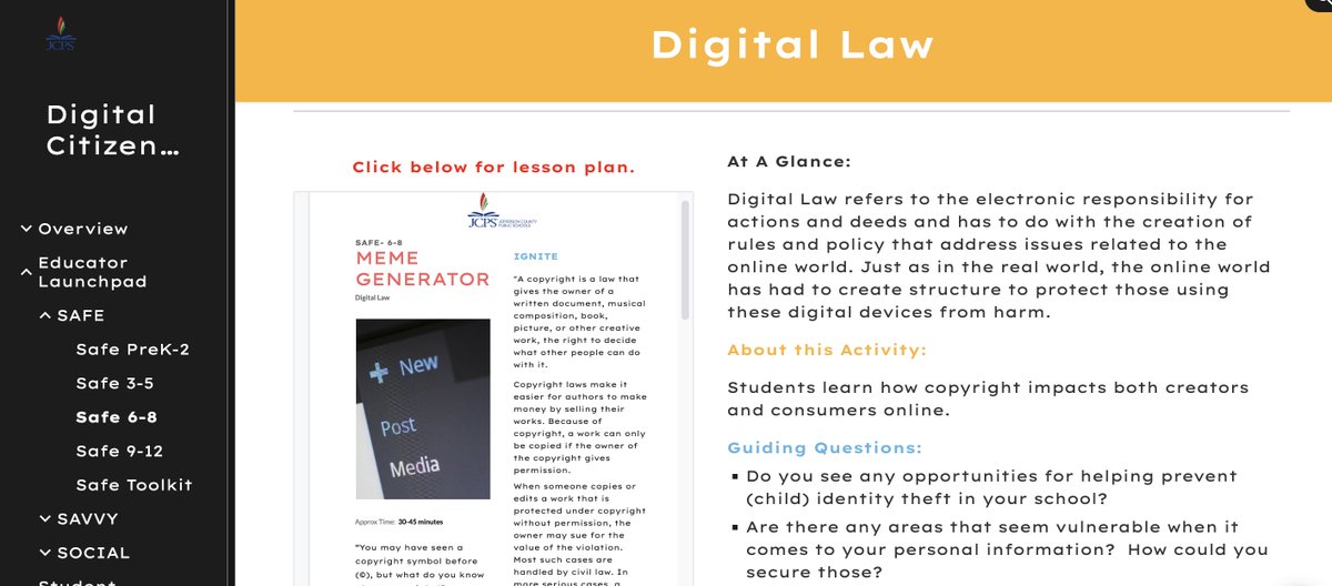 Have you heard about the NEW Digital CitizenSHIP resource for our @jcpsky teachers, students, &amp; families?? 

✔️ JCPS.Me/DigitalCitizen…

Thank you <a href="/VenitaB_teach/">Venita Burnett, Ed.S, NBCT</a>  &amp; <a href="/michelleshory/">🌍 Dr. Michelle Shory 💻</a> for fantastic resources today! 

🚀 Join us again @ 4:30 (See Vector) to learn with us! #JCPSDigIn