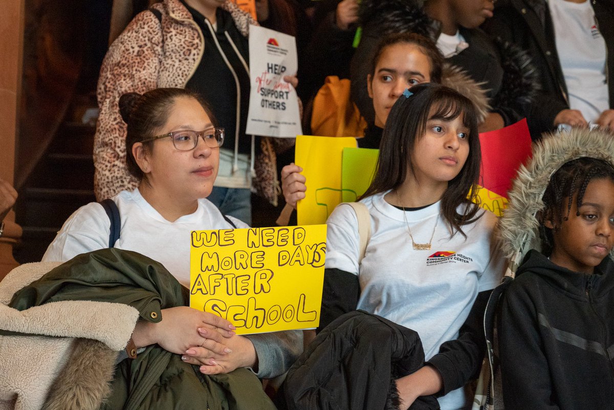 khccnyc's tweet image. Yesterday, #KHCC joined @NYSYouthSuccess, supporters, and advocates across New York to elevate the critical impact afterschool programs have on children and families in the state. 
#EmpowerYouthSuccess #AfterSchool #AfterSchoolNotAfterThought