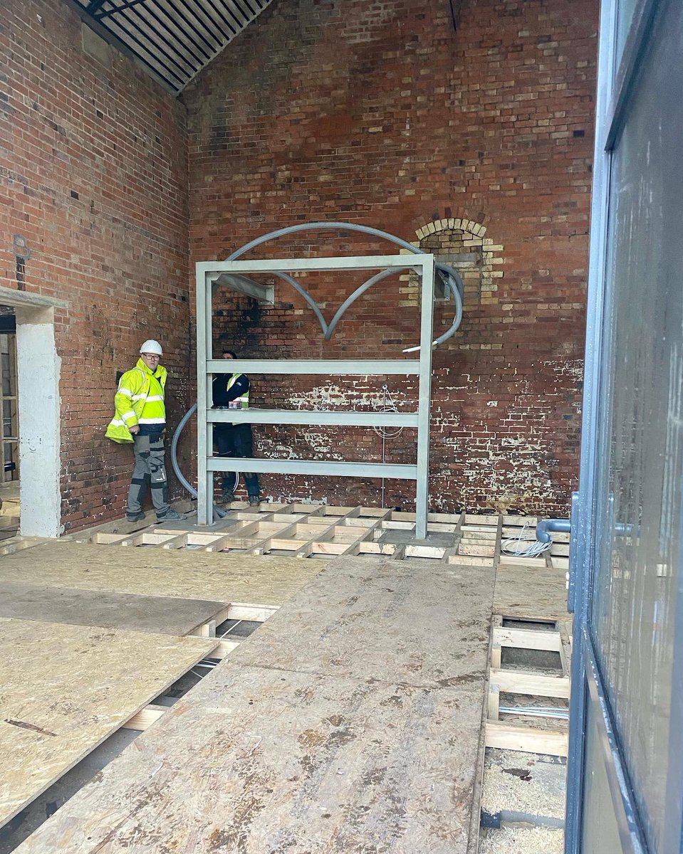 Sudbury Gasworks (@sudburygasworks) on Twitter photo Planning the details for the installation of the #interpretation with @gplusstudio , <a href="/JBoonArchitects/">James Boon Architects</a> and the contractor today. The #Sudbury local history group have been researching and crafting much of the content, which will form part of this. Great collaborative working! Planning the details for the installation of the #interpretation with @gplusstudio , <a href="/JBoonArchitects/">James Boon Architects</a> and the contractor today. The #Sudbury local history group have been researching and crafting much of the content, which will form part of this. Great collaborative working!