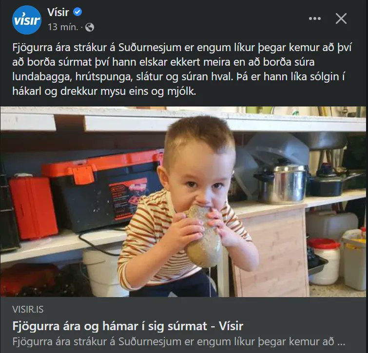 Egils Saga byrjar nákvæmlega svona